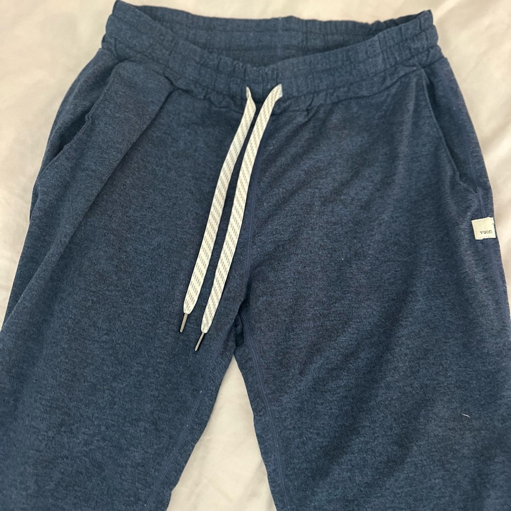 Vuori Navy Heather Performance Joggers - Small